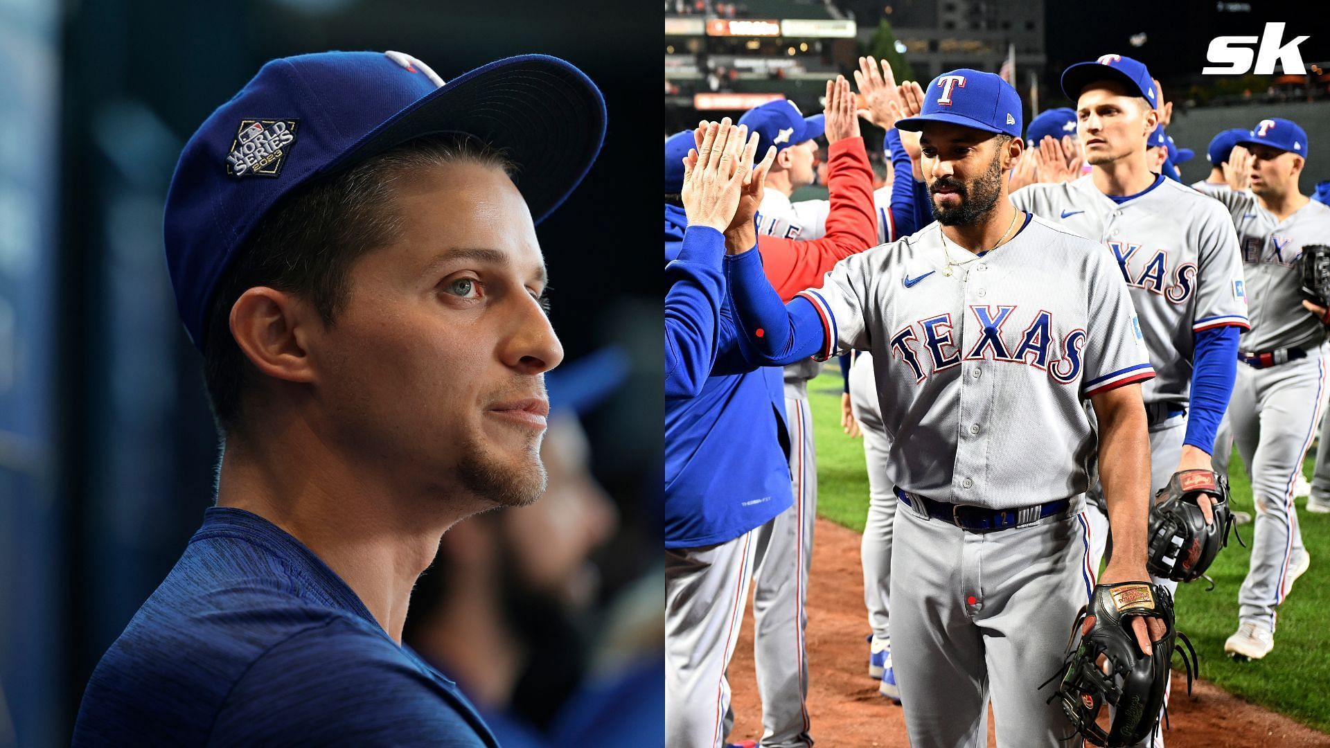 Rangers GM Chris Young praised Corey Seager and Marcus Semien for driving the team
