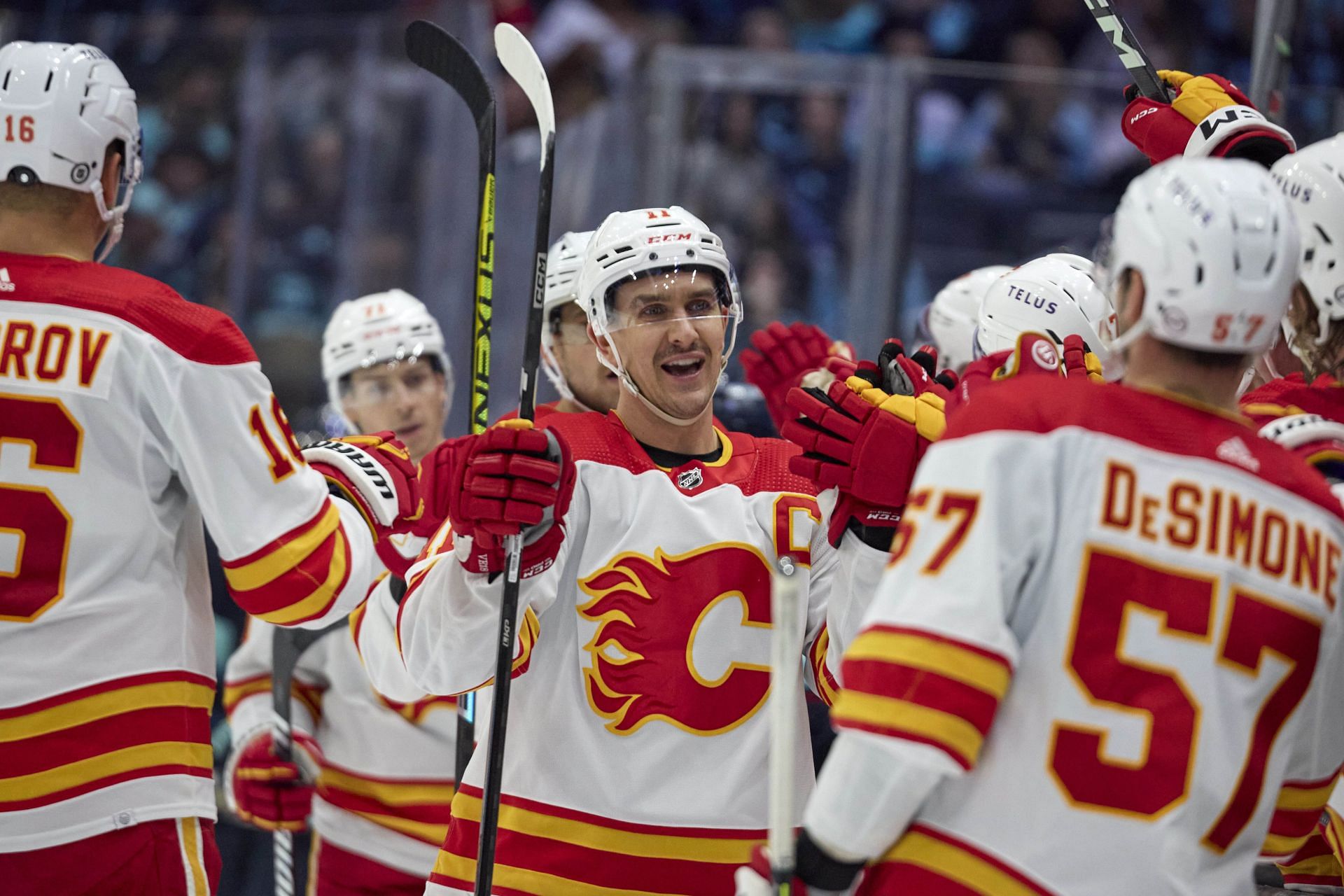 Flames' Mangiapane suspended 1 game by NHL for cross-checking Kraken's  McCann