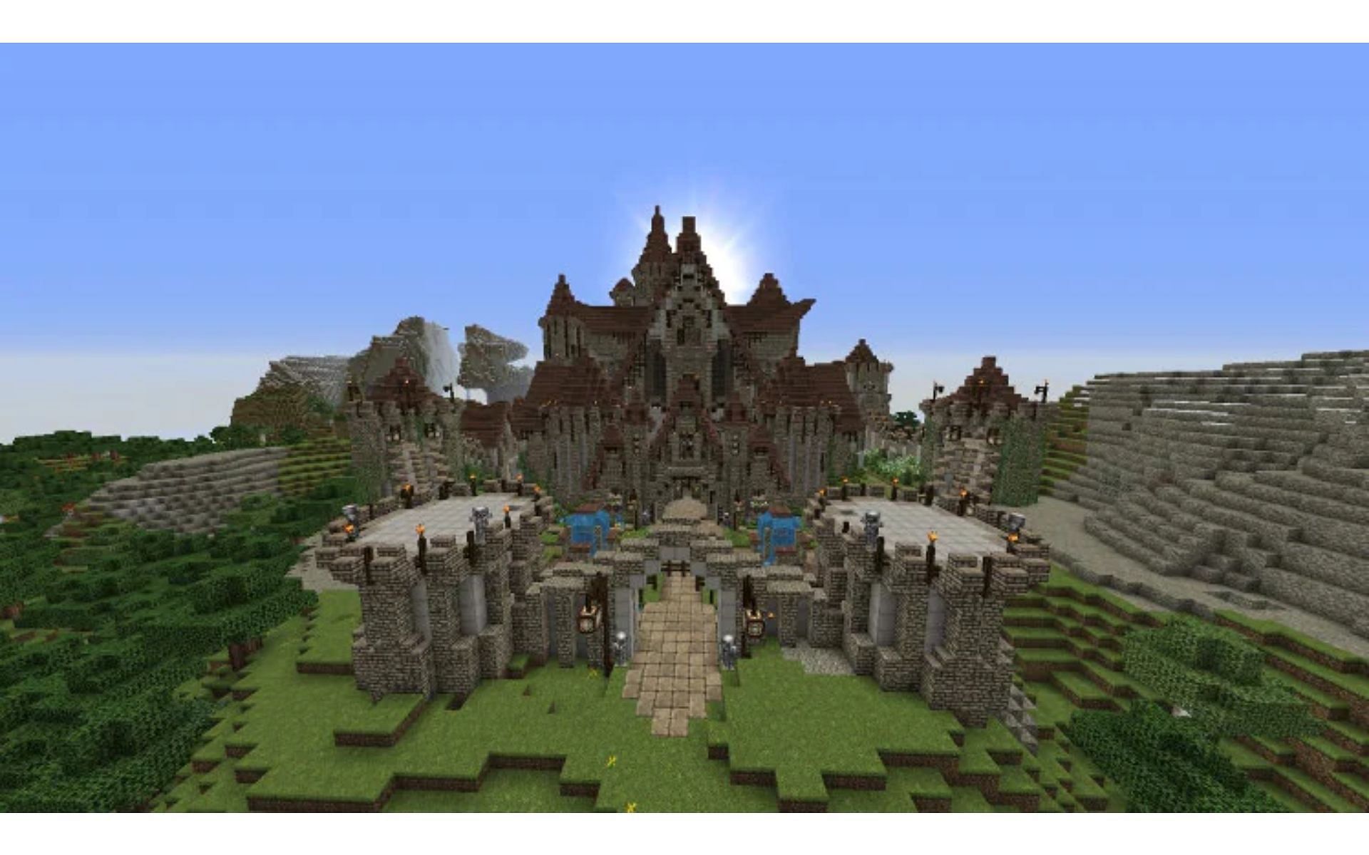 Minecraft Castle Featured