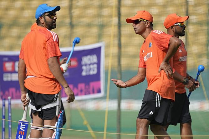 CWC 2023: 'हमें उनके लिए वर्ल्ड कप जीतना है', कोच राहुल द्रविड़ के बारे में रोहित शर्मा ने खुलकर की बात