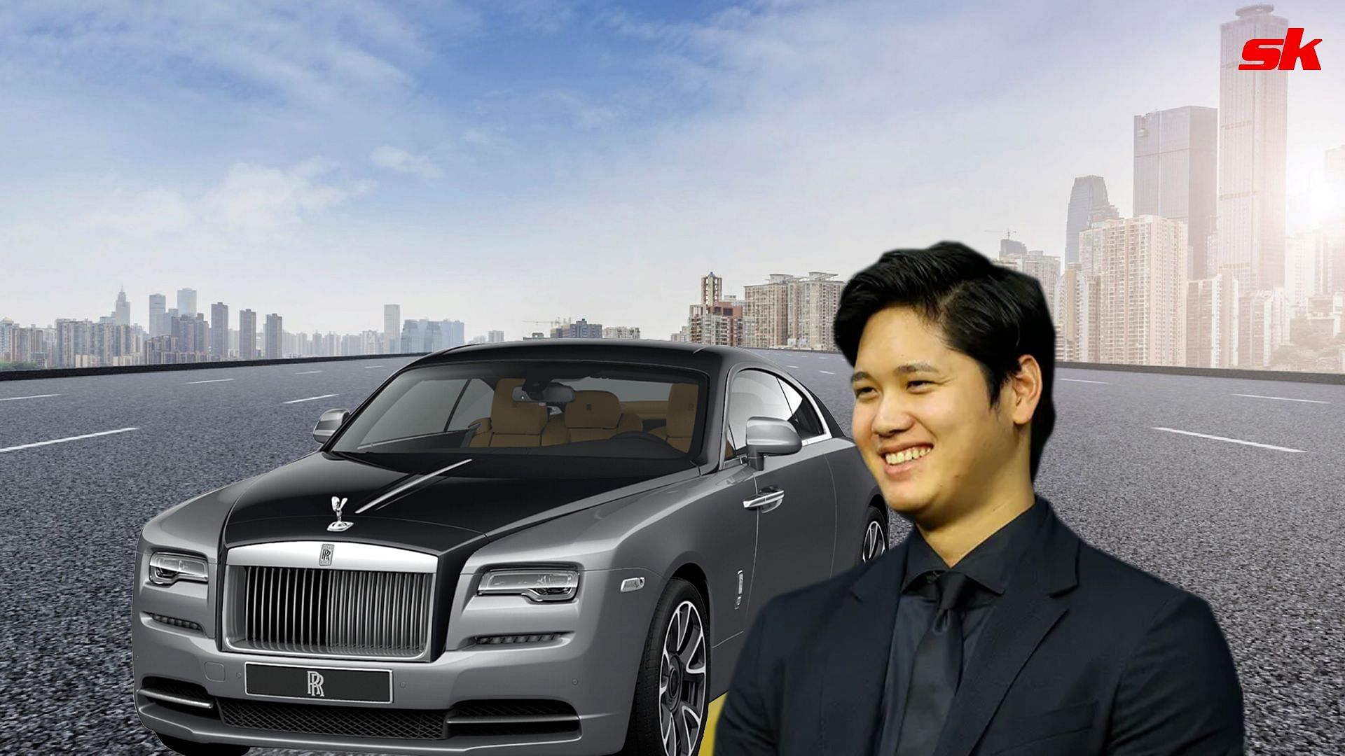 Shohei Ohtani is fond of luxurious cars. 