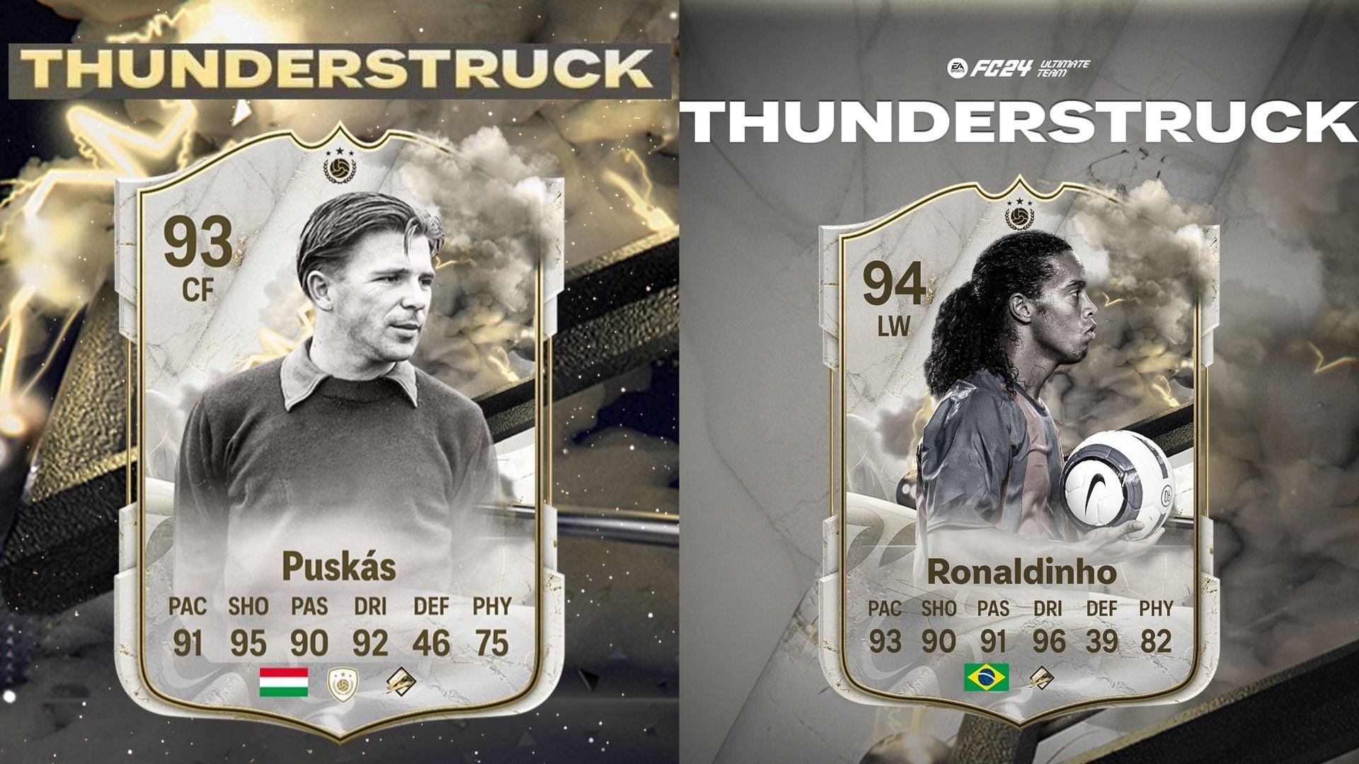 New Thunderstruck Icons are coming to EA FC 24 (Images via X/ FUT Sheriff)