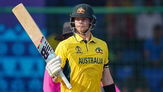 Why is Steve Smith not playing today's AUS vs AFG match of the 2023 World Cup?