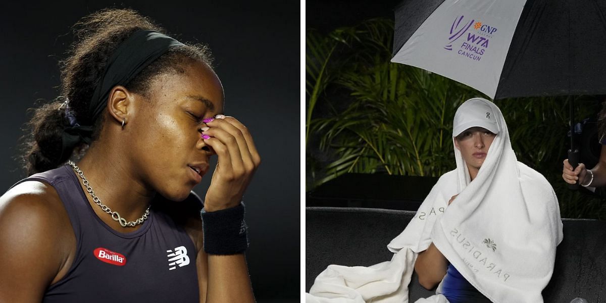 Coco Gauff lost in the semifinals of the WTA Finals