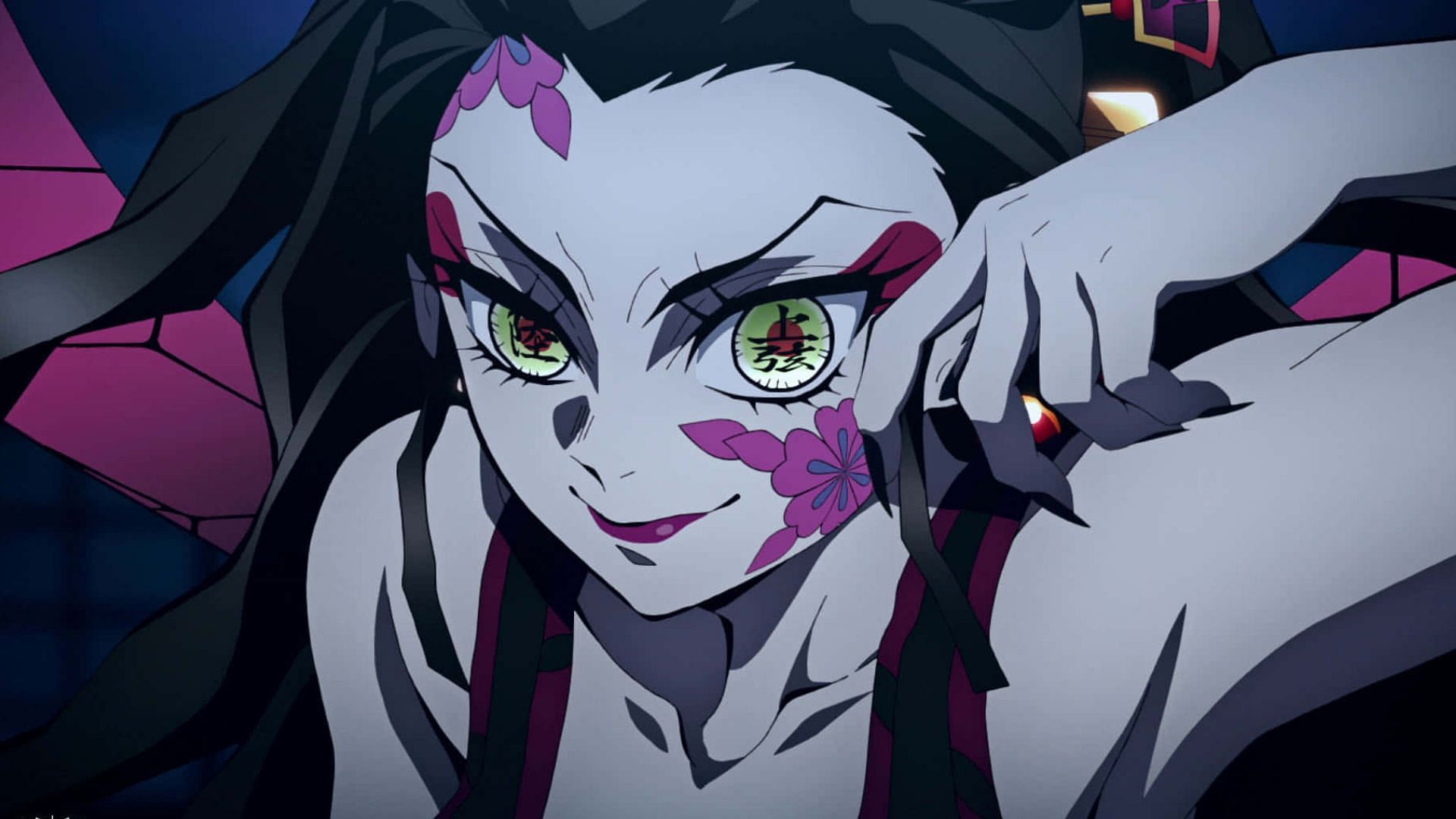 Daki as seen in the Demon Slayer anime (Image via Ufotable)