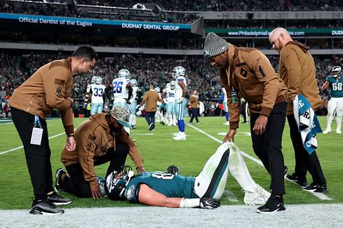 Eagles TE Dallas Goedert suffers fractured forearm vs Cowboys