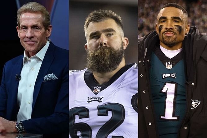 Skip Bayless sounds alarm for Jalen Hurts, Jason Kelce and co: "Eagles' luck is about to run out"