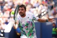 Stan Wawrinka pictured at the 2023 US Open in New York