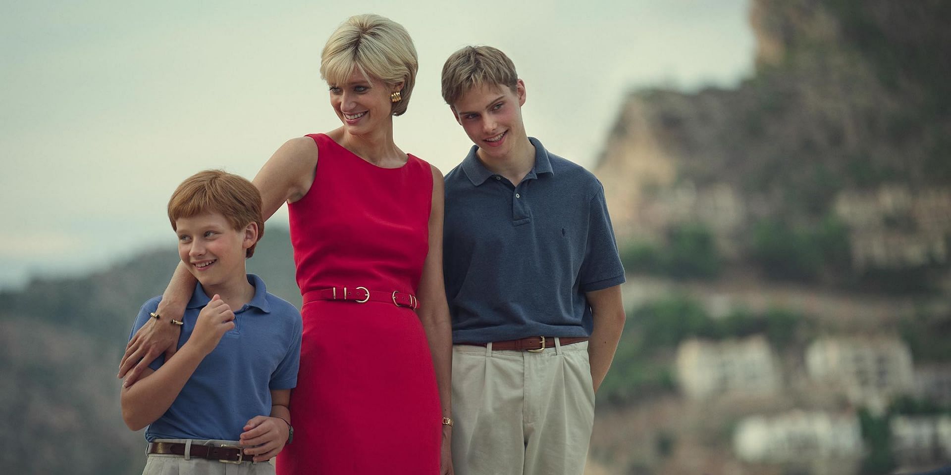 Elizabeth Debicki in The Crown (Image via Netflix)