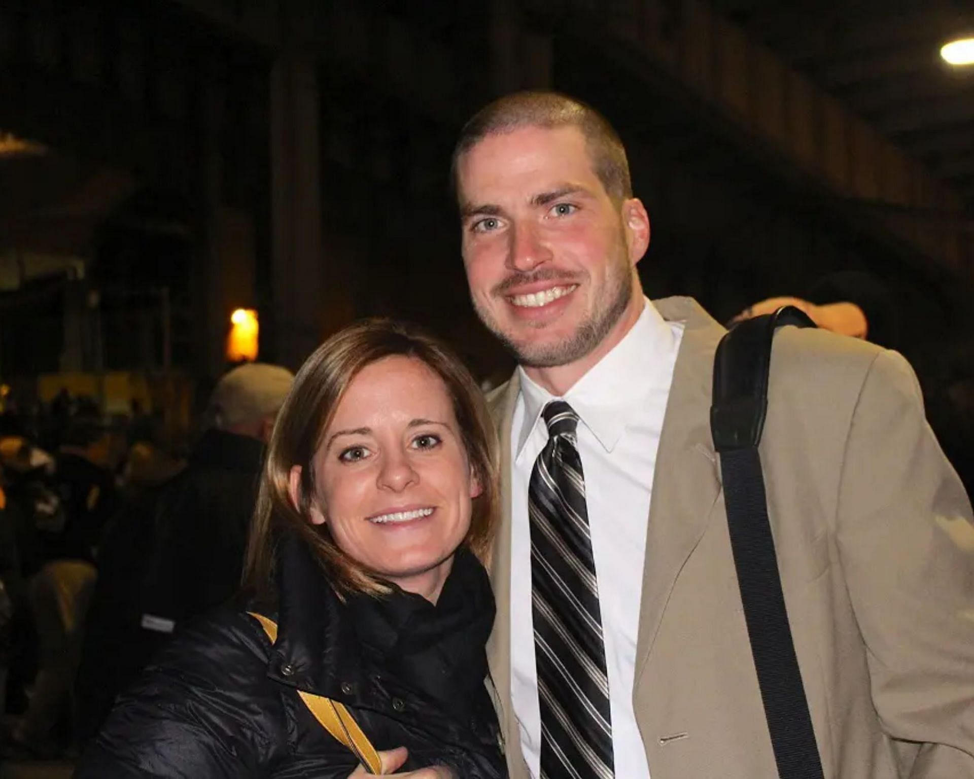 Rebecca Blaser and her husband, Alex Grinch 