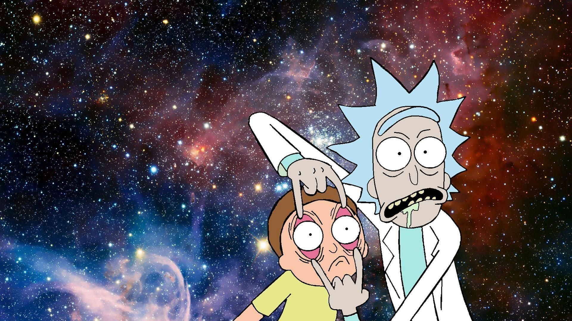 The two protagonists of the series are two characters, Rick and his grandson Morty. (Image via Adult Swim)