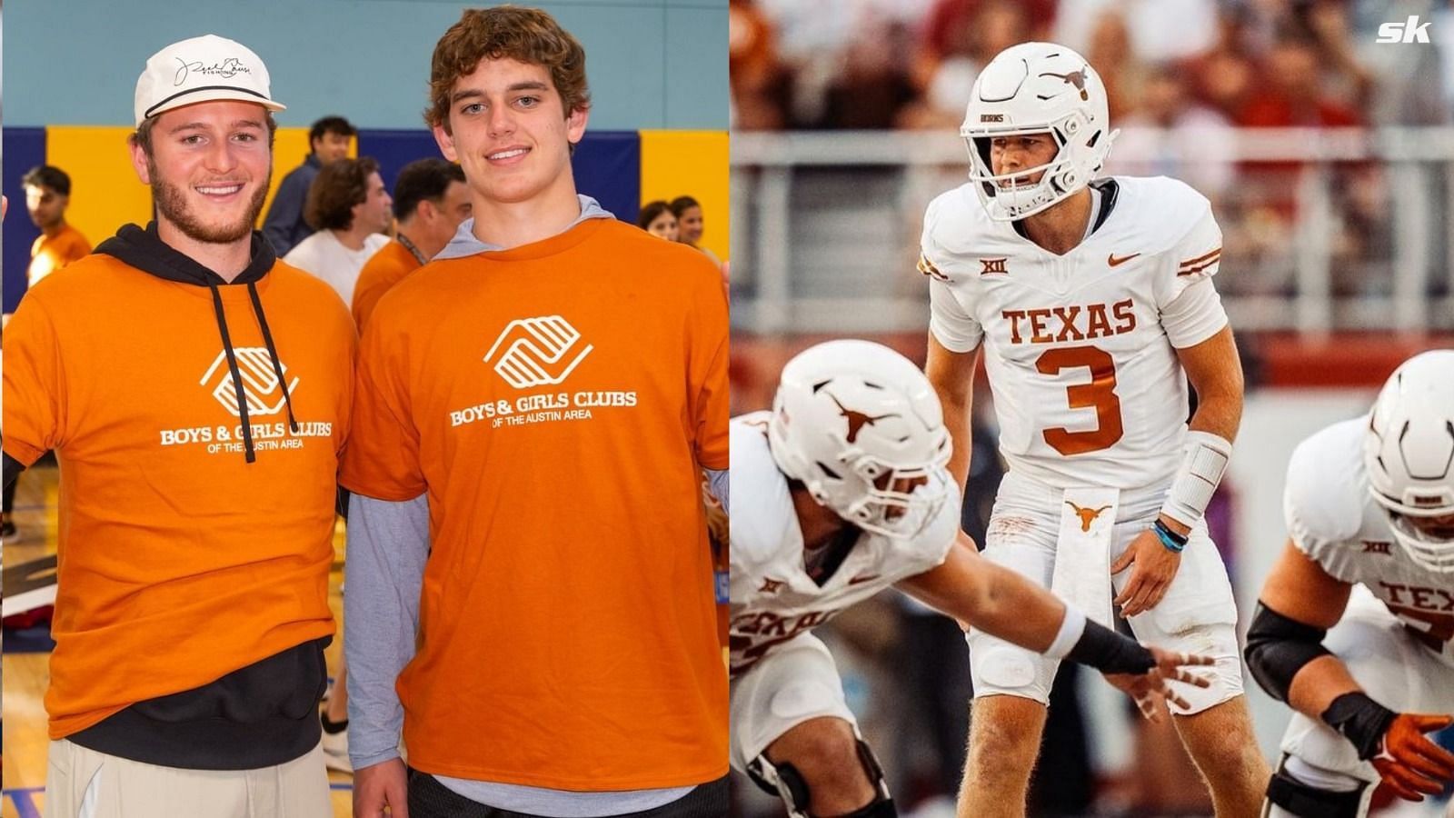 Texas QB Arch Manning leads Longhorns clan at a social event