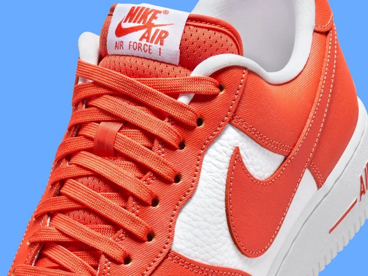 Here&#039;s a closer look at the uppers of the shoe (Image via Nike)