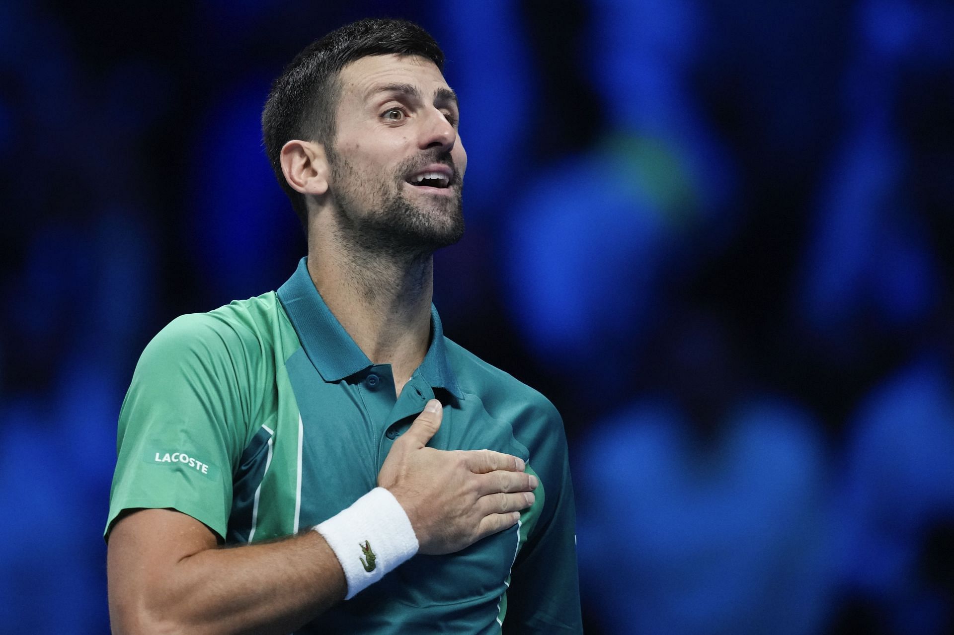 Novak Djokovic at the ATP Finals