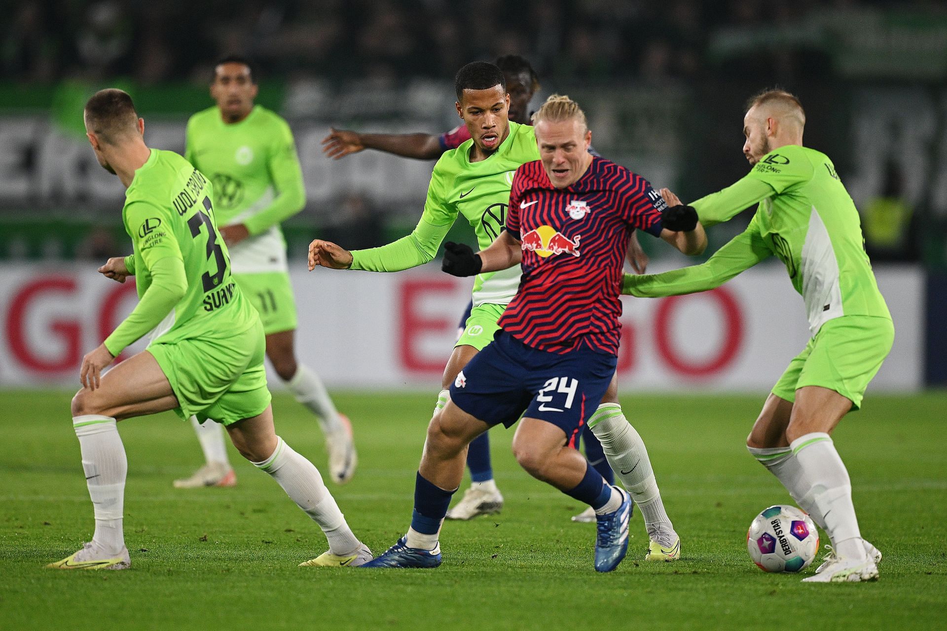 VfL Wolfsburg v RB Leipzig - DFB Cup: Second Round