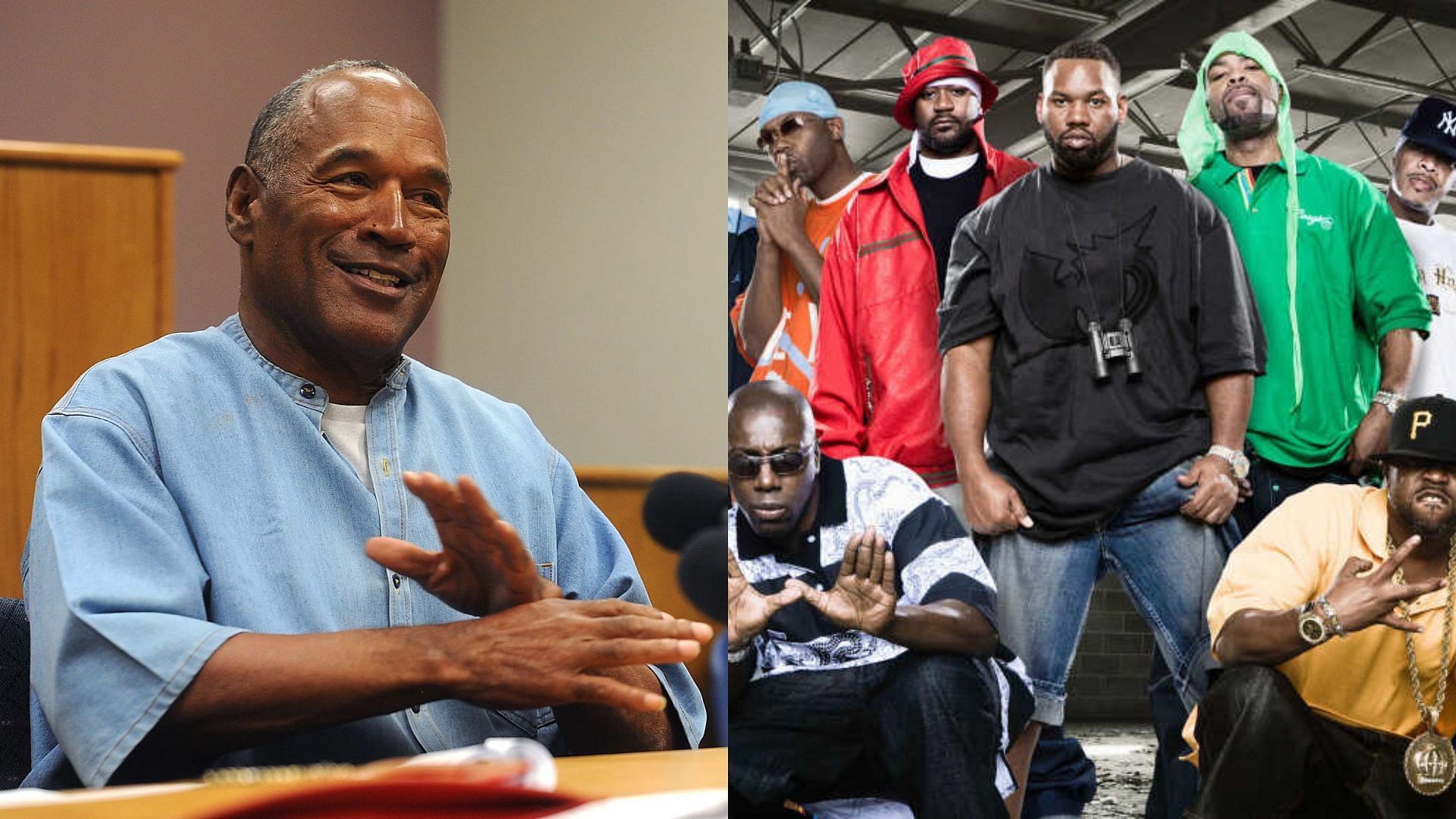 Wu Tang Clan music played as OJ Simpson woke up from surgery