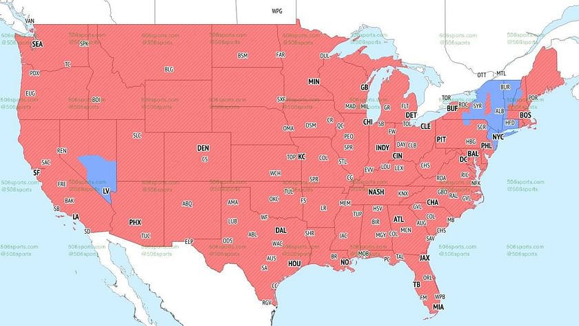 Nfl Week 9 Coverage Map 2023: Tv Schedule, Channel And Broadcast 