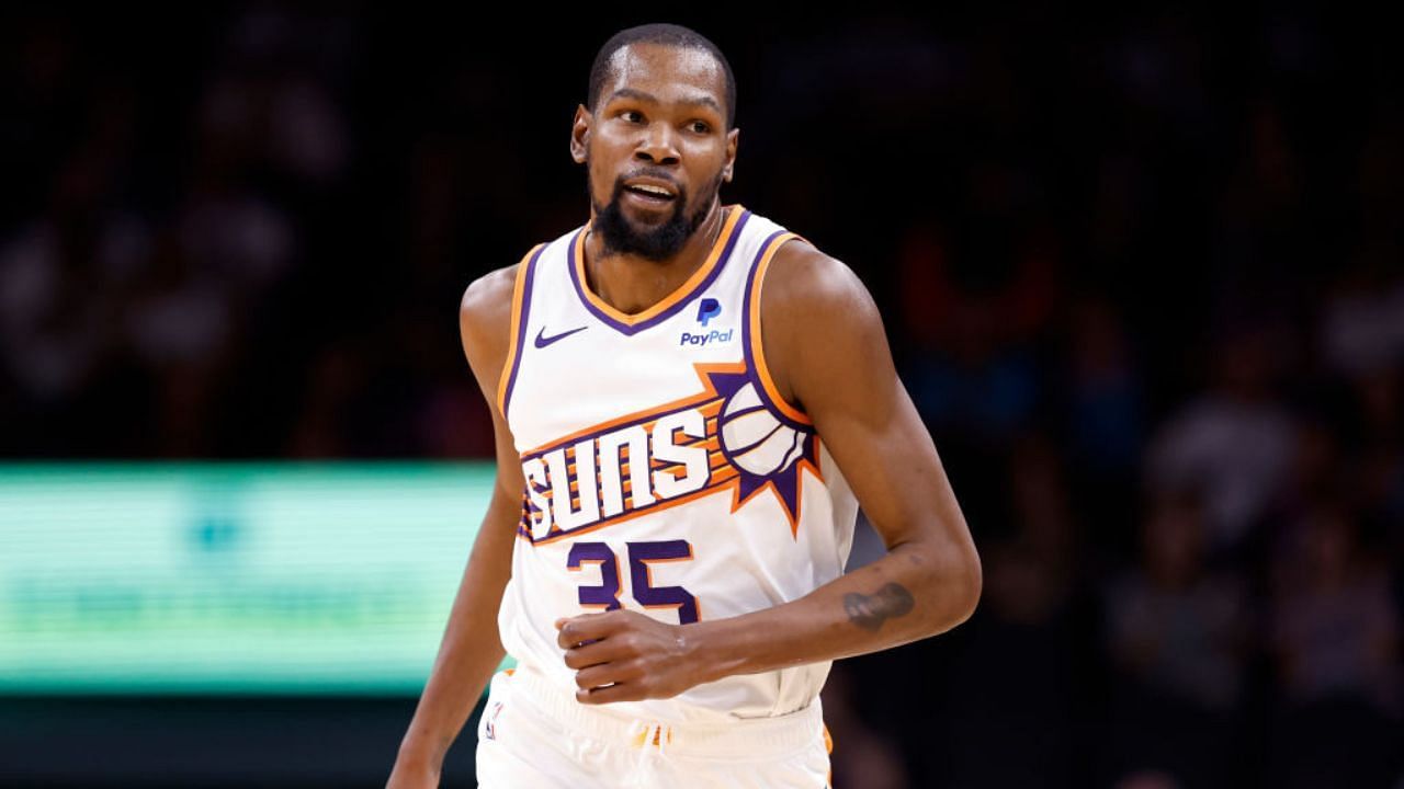 Kevin Durant was ruled out against the New York Knicks on Sunday due to a sore right foot.