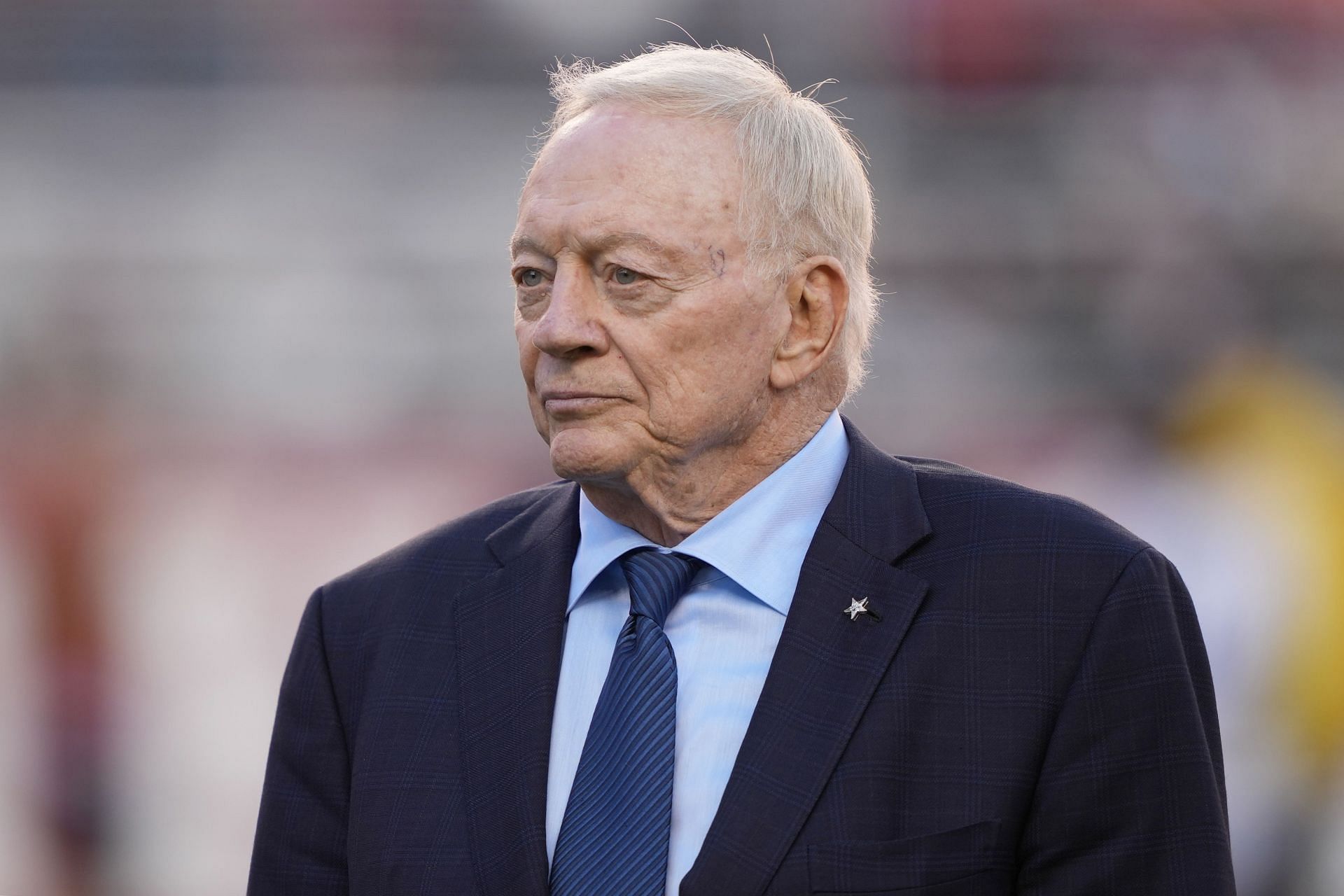 Jerry Jones at Dallas Cowboys v San Francisco 49ers