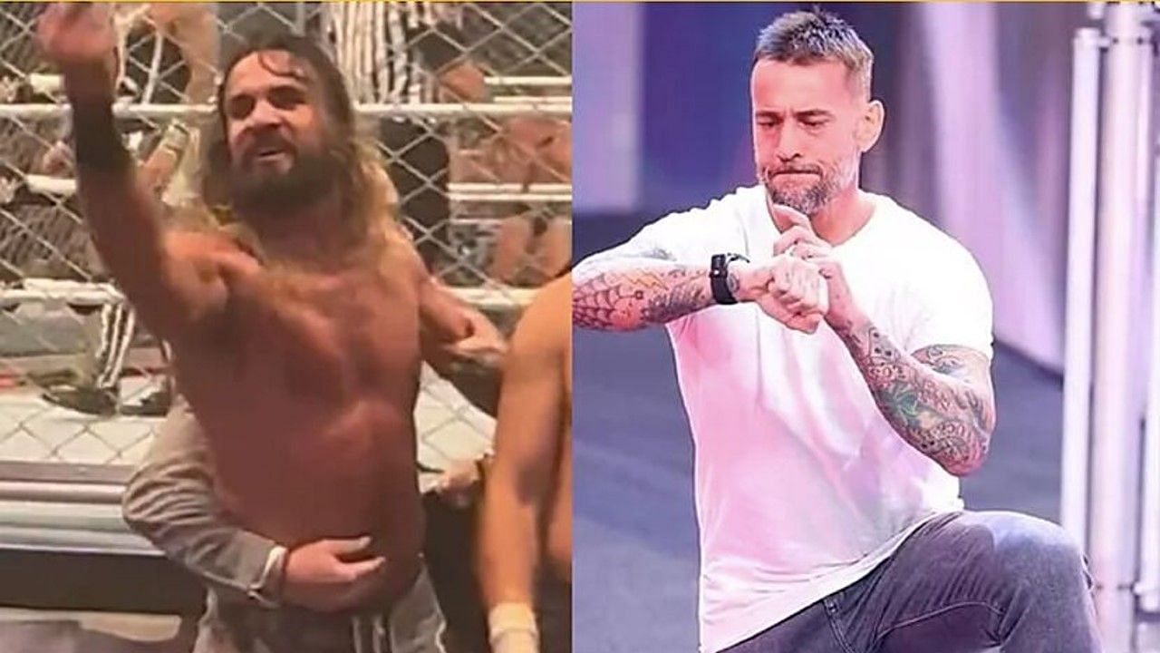 Seth Rollins was not happy to see CM Punk