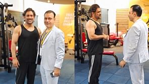 'आधी जंग जीत ली है', एमएस धोनी से LLC के मालिक ने की खास मुलाकात, शेयर किये फोटोज
