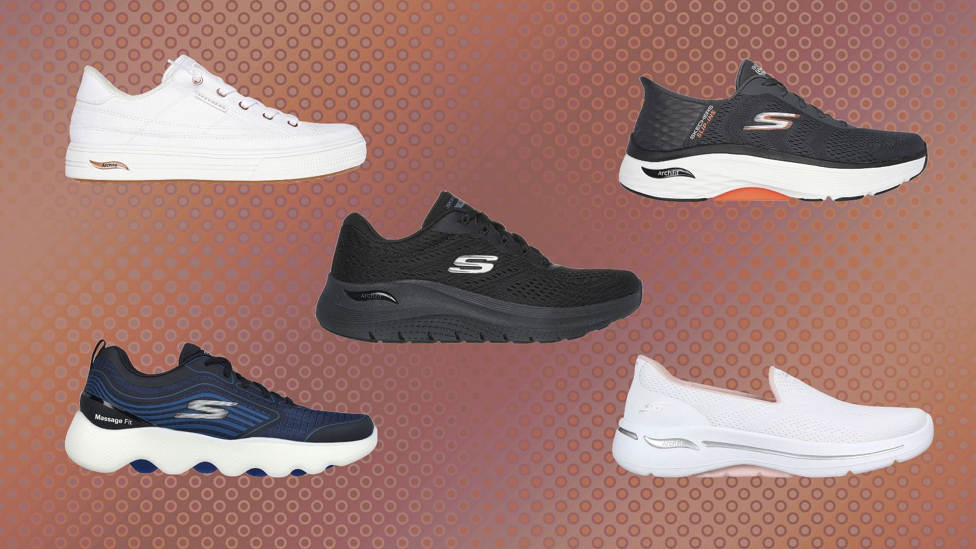 5 Skechers sneakers for orthopedic comfort (Image via Skechers)