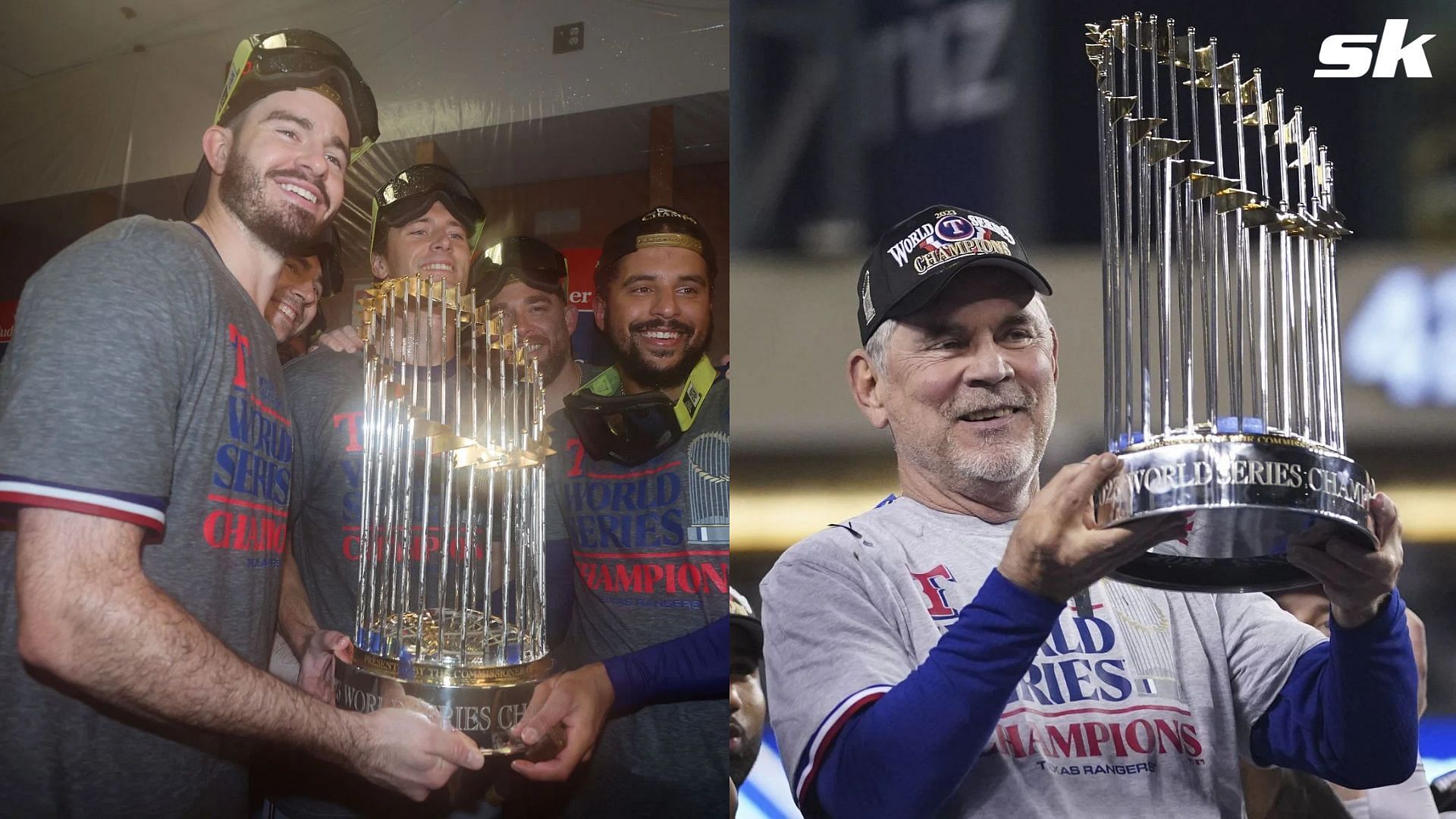 How much does the World Series trophy cost?