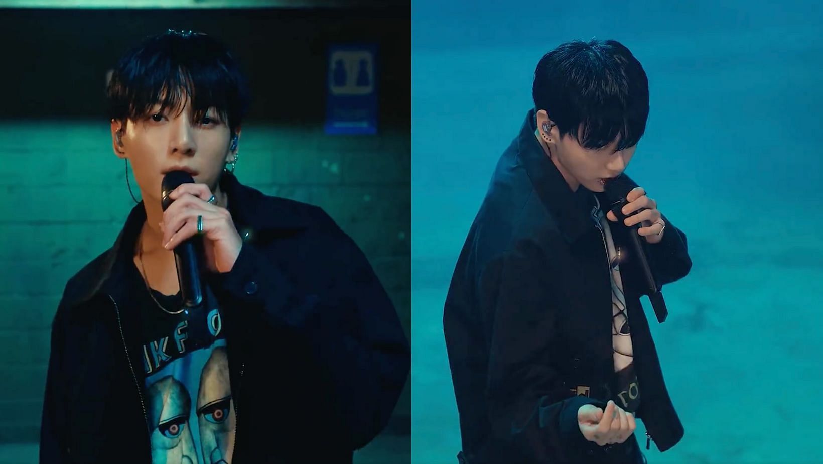 Featuring Jungkook from Audacy LIVE. (Images via X/@jjklve)