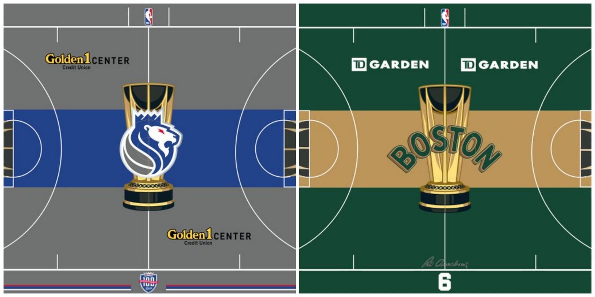 Sacramento Kings and Boston Celtics
