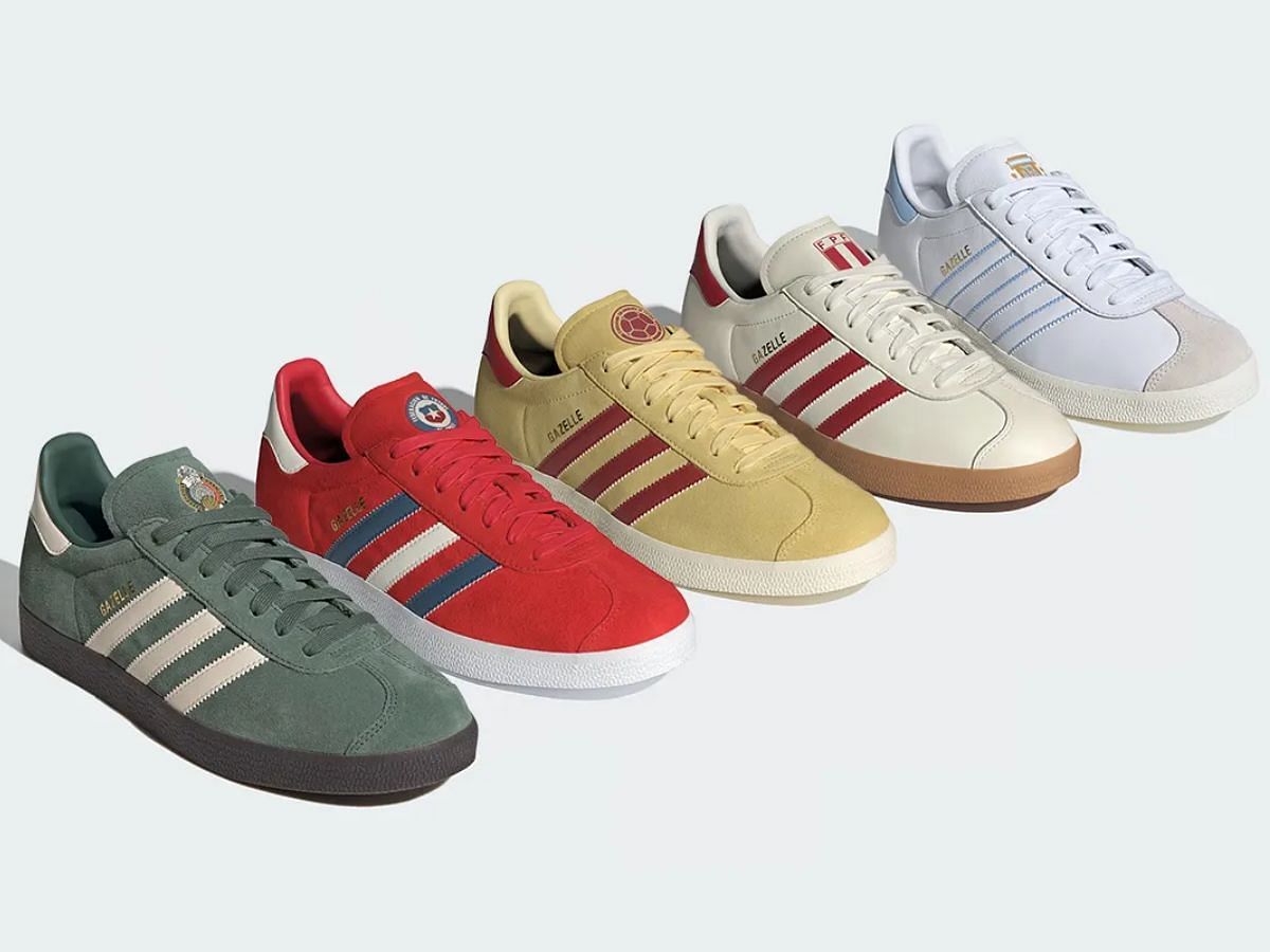 Adidas Originals Gazelle Football Collection: Everything we know
