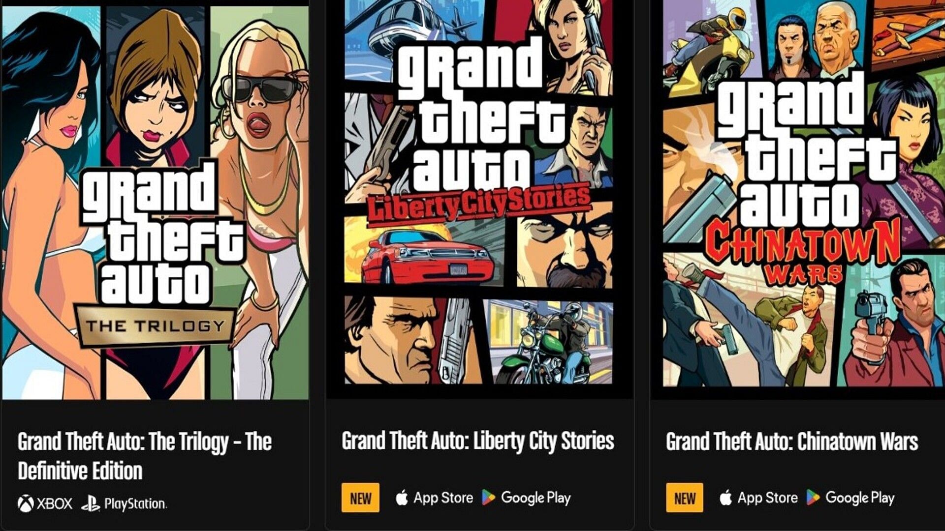 These games are free to download during the current cycle (Image via Rockstar Games)