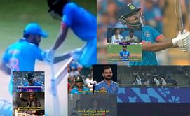 "1st Ponting curse, now God"- Top 10 funny memes after India reach 357/8 in 2023 World Cup clash vs Sri Lanka