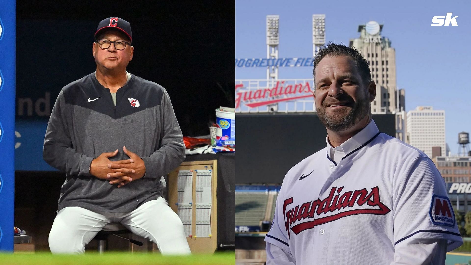 Former Cleveland Guardians Manager Terry Francona &amp; Newly Hired Manager Stephen Vogt