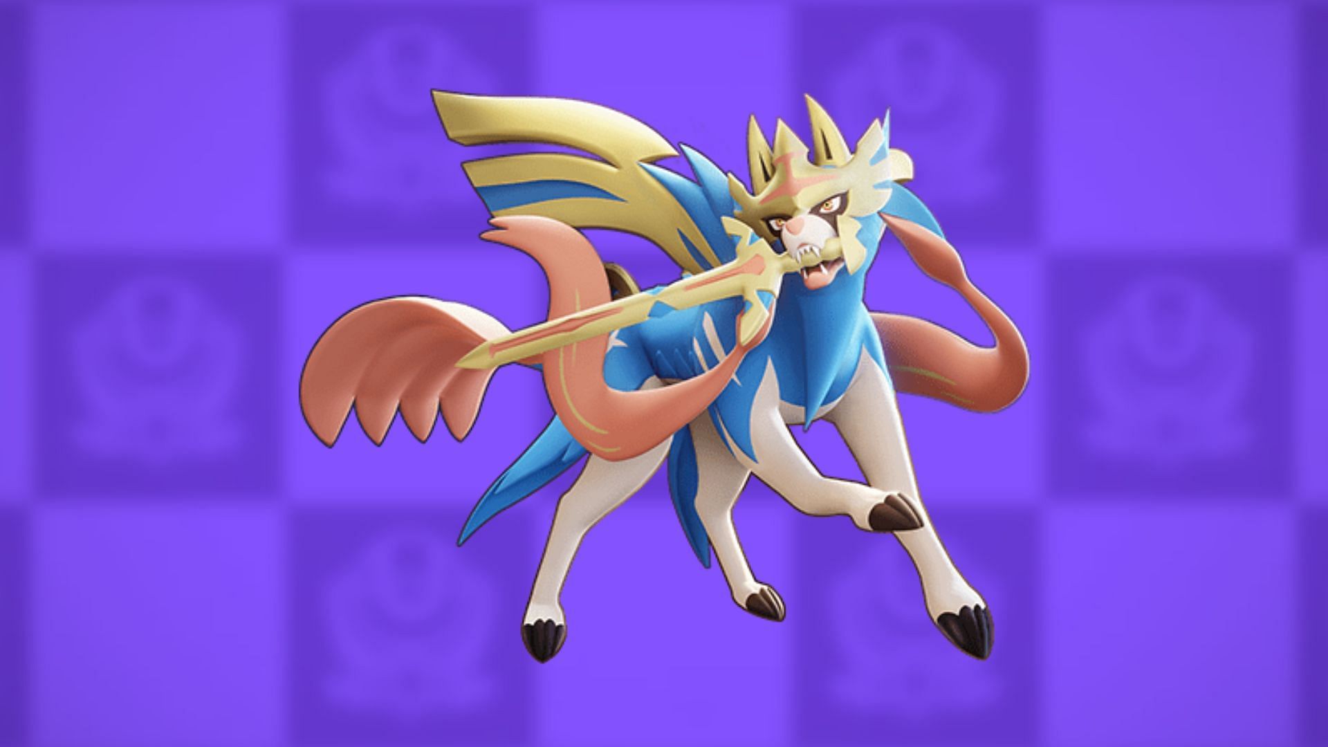 Zacian in Pokemon Unite (Image via The Pokemon Company)