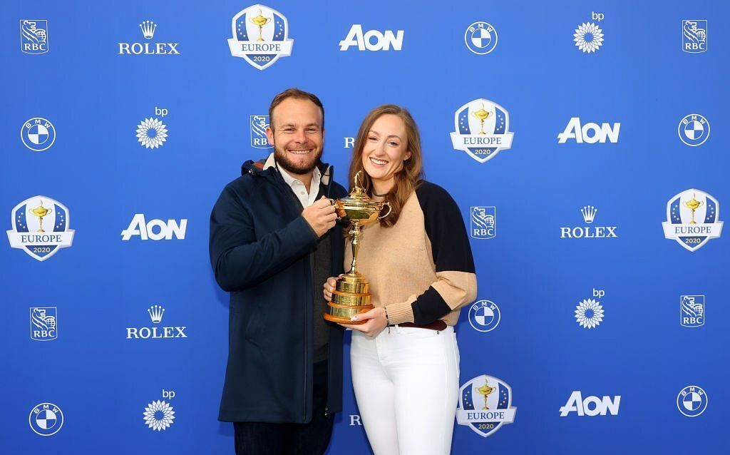 Tyrrell Hatton with wife Emily Braisher, Source: Getty Images