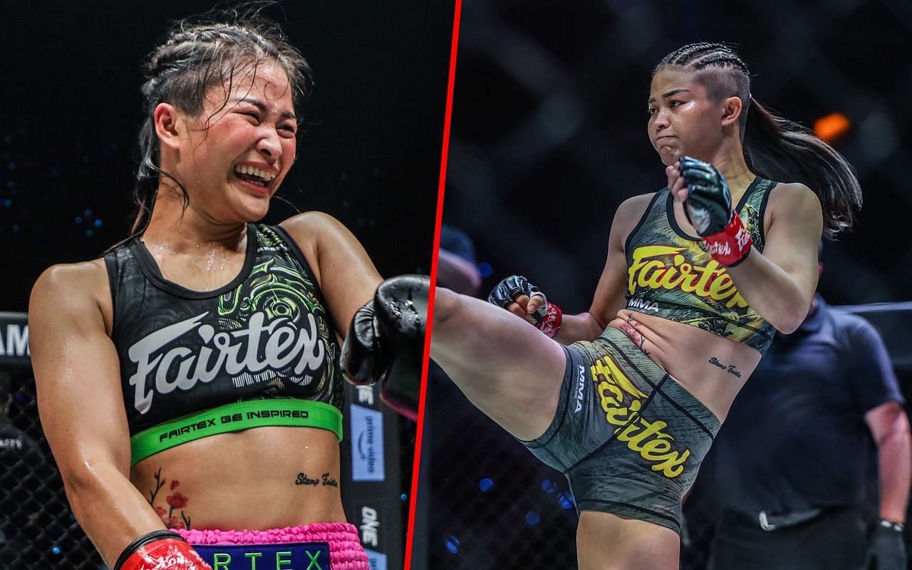 Three-sport ONE world champion Stamp Fairtex is in awe of the following she has in the United States. -- Photo by ONE Championship