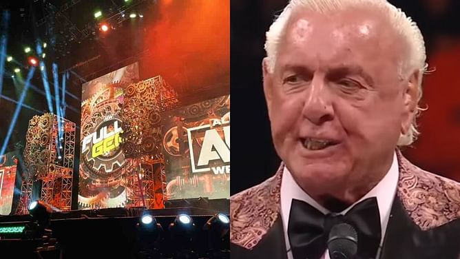 Ric Flair reacts after getting into a physical fight with AEW champion at Full Gear: "This Isn’t The End"