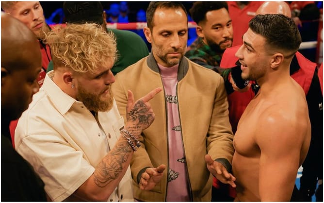 “He was being extra nice” - Tommy Fury shares what Jake Paul told him following win over KSI