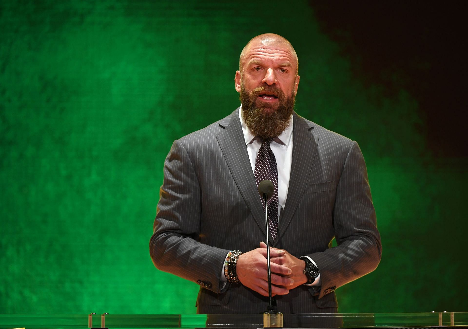 Triple H finds the football transfer window chaotic.