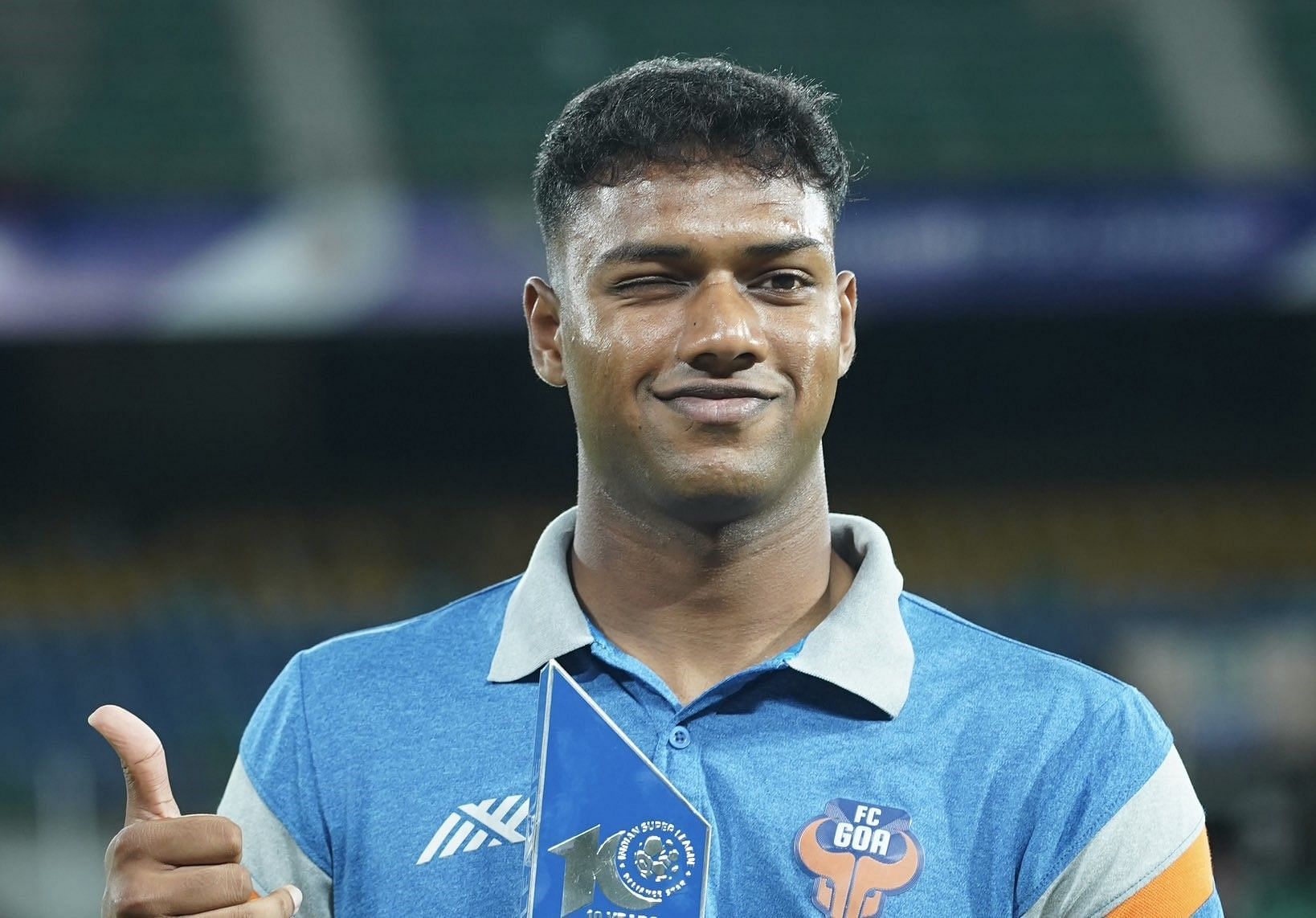 Jay Gupta has scored and assisted once from the left-back spot in the ISL 2023-24 season.