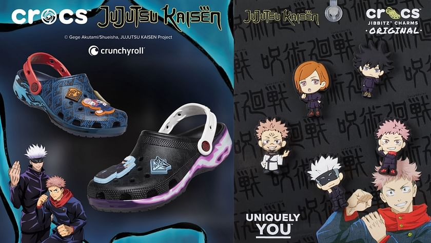 Jujustsu Kaisen Croc Charms Anime Jibbitz Anime Shoe 