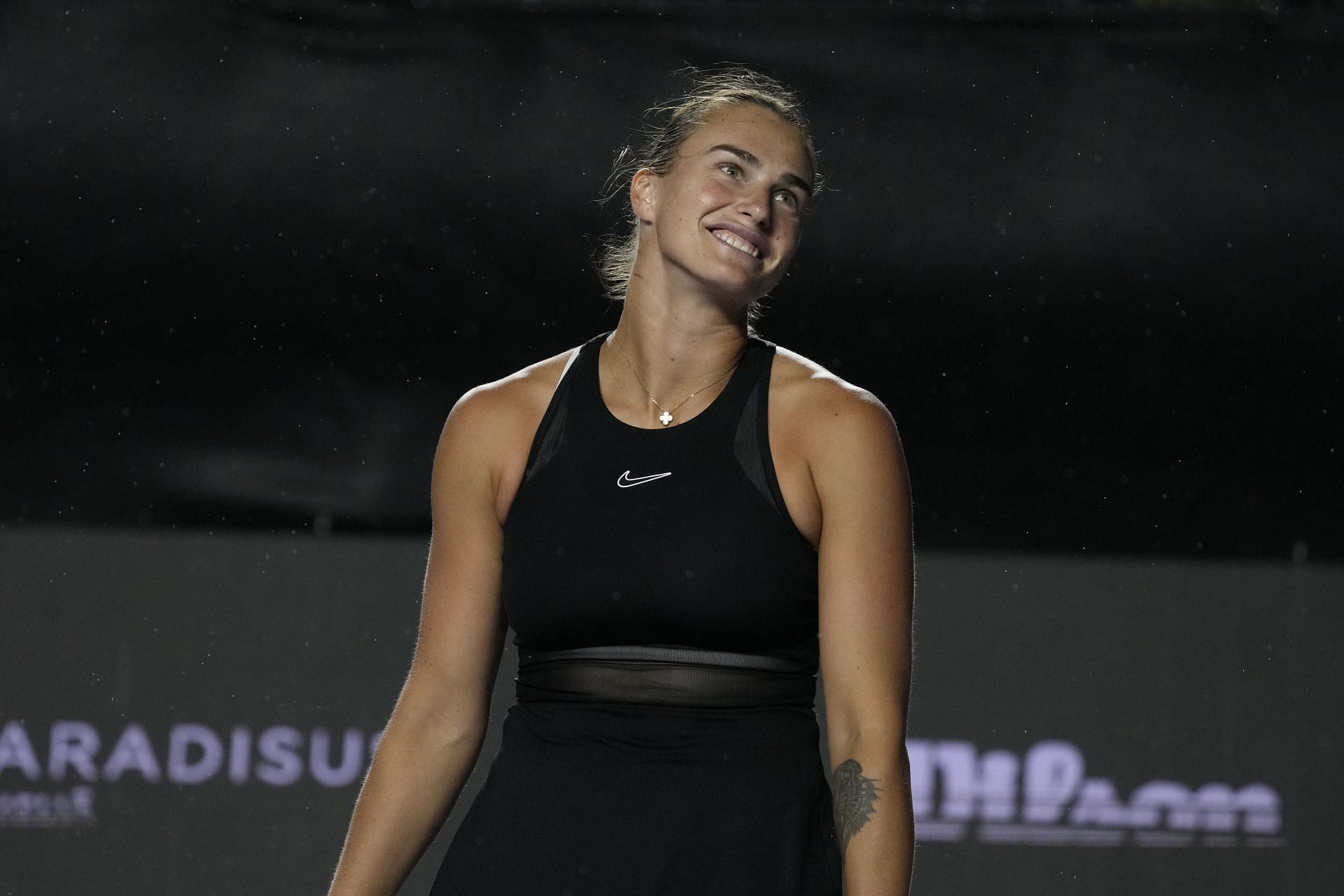 Aryna Sabalenka at the WTA Finals
