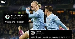 "Haaland is so clear of Mbappe", "Might just do the treble again" - Twitter erupts as Manchester City seal comeback win vs Leipzig