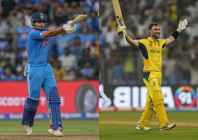 Best playing 11 from Week 5 of 2023 World Cup ft. Shreyas Iyer, Glenn Maxwell