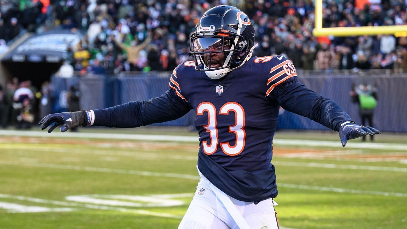 Chicago Bears CB Jaylon Johnson