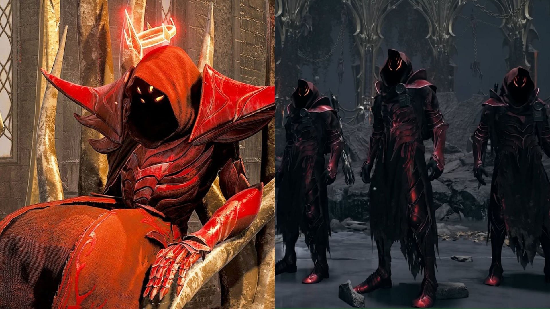 The Red Prince and the Crimson Guard armor set (Image via Remnant 2) 