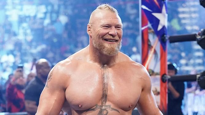 Absent WWE star captures Brock Lesnar's intensity in incredible artwork