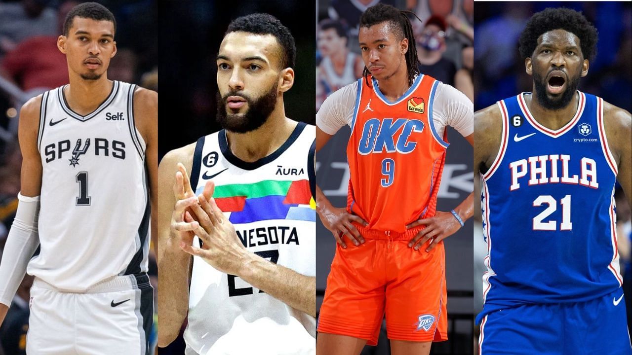 5 current NBA players measuring 7 feet or more ft. Joel Embiid, Victor  Wembanyama