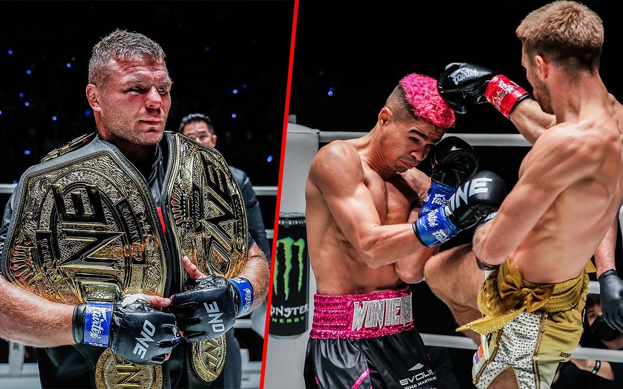 Anatoly Malykhin, Fabricio Andrade, Jonathan Haggerty - Photo by ONE Championship