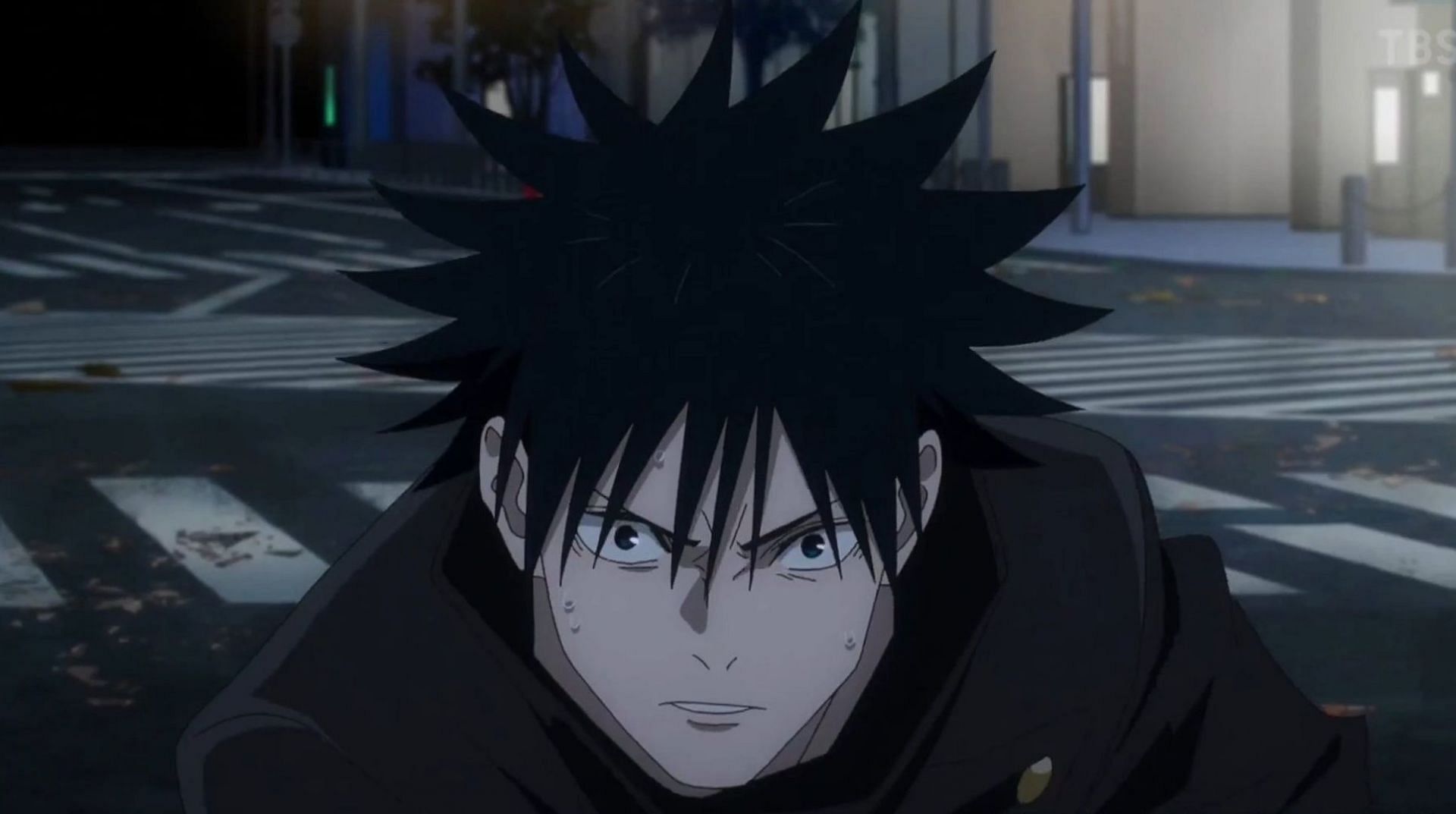 Megumi confronts his Father&#039;s ghost in Jujutsu Kaisen Season 2 Episode 15 (Image via MAPPA)